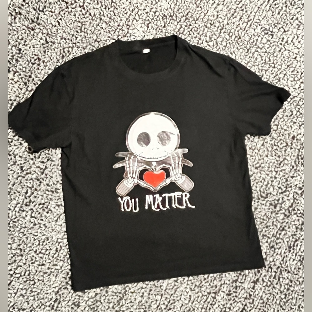 Jack Skellington   “you matter” t-shirt - Picture 8 of 8
